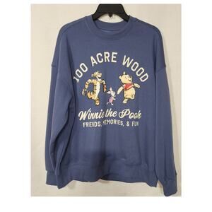 Winnie the pooh and friends sweatshirt women's medium